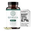 Qualia NAD Supplemento — clinicamente dimostrato di aumentare NAD+ fino al 67%. Ingredienti Nicotinamide Riboside (NIAGEN), Niacin, Niacinamide (1 Mese di Alimentazione)