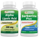 Best Naturals Alpha Lipoic Acid 300 mg & Berberin Plus 1000 mg