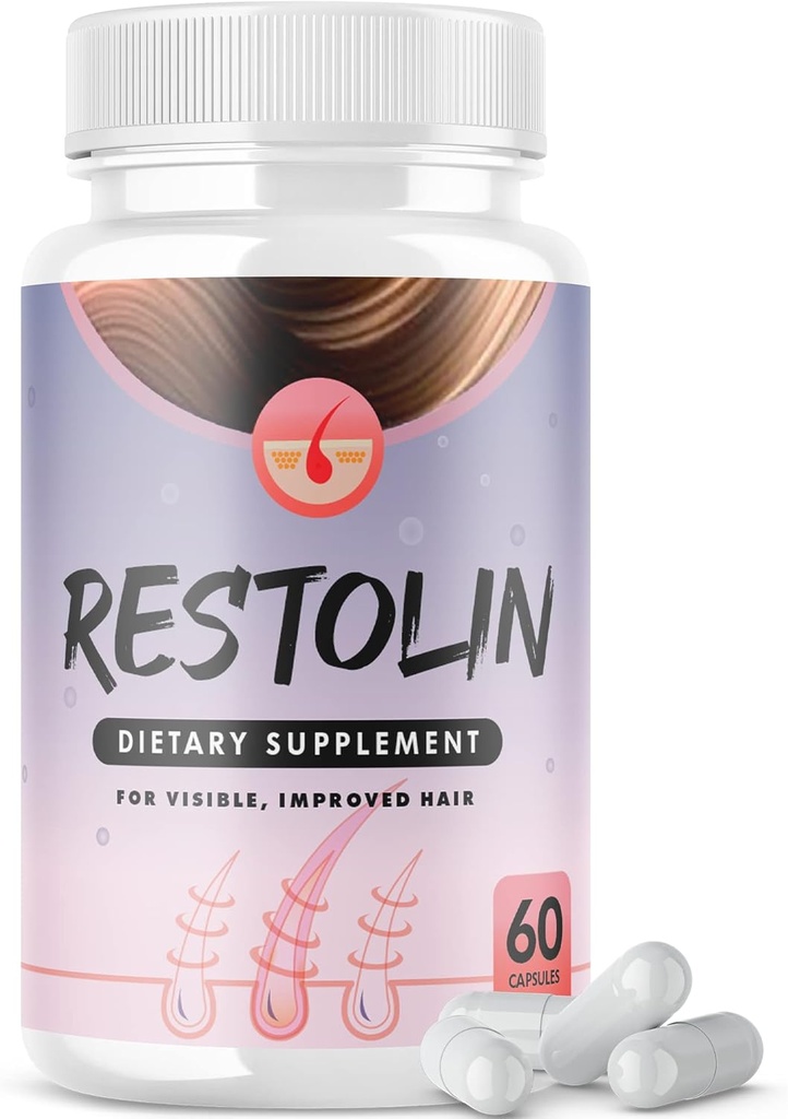 Supplemento di pillole di crescita di ricrescita dei capelli (60 capsule)