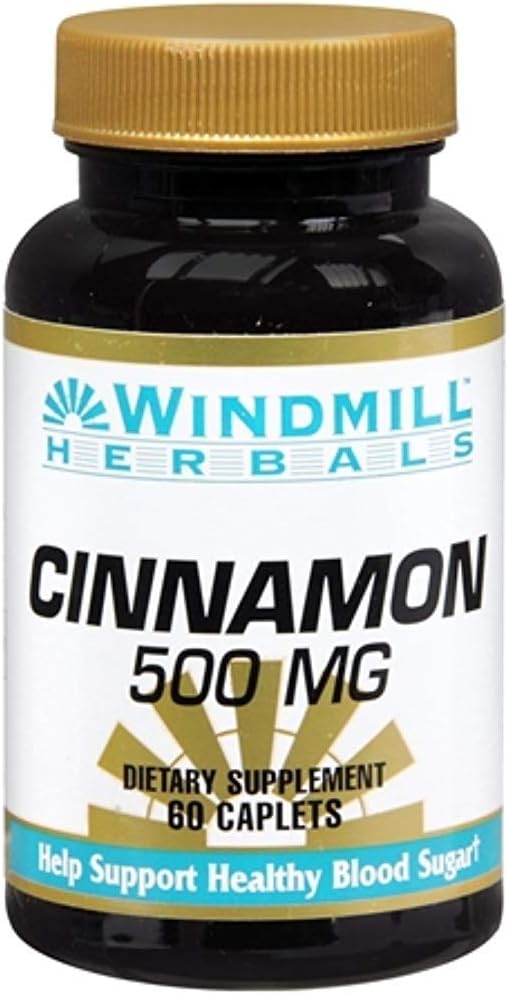 Cinnamon Capsule 500 Mg Mulino a vento - 60 ea