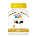 21st Century Niacin 250 mg Tabletten, 110-Count (Paket von 2)