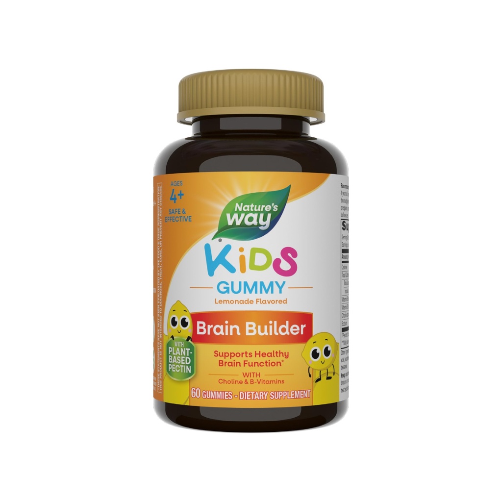 Gummies, Supporta la funzione sana del cervello*, Limonata aromatizzata, 60 Gummies
