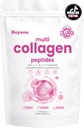 Boysea. Multi-Collagen Peptide Powder - Hydrolysed Protein Peptide Typen I, II, III, V, X mit Biotin & Vitamin C, Unterstützt Haut, Haar, Nagel und Joint, Unflavored, Non-GMO, Gluten-Free, Easy Mix 1LB