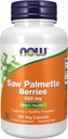 MAINTENANT compléments alimentaires, baies de Palmetto de scie (Serenoa repens) 550 mg, santé des hommes*, 100 gélules