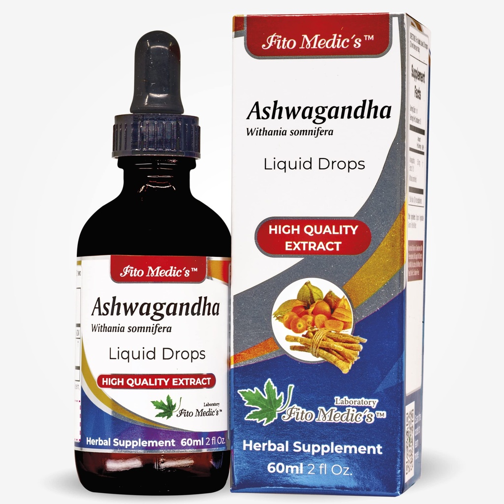 Lab - Ashwagandha Liquid, natürliche Unterstützung für Stressentlastung, Schlafhilfe und Mood Enhancer.