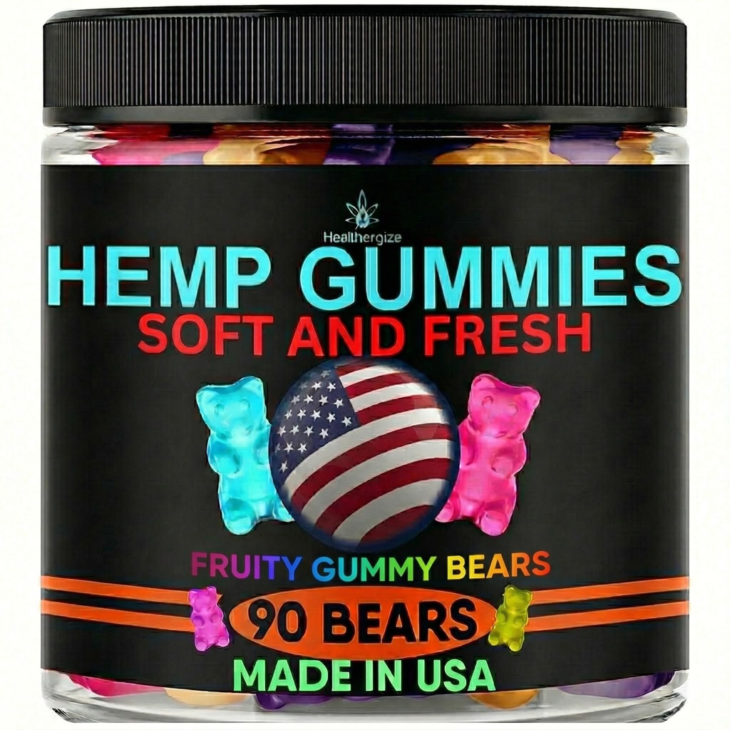 Gomma canapa commestibili calma sonno-supporto pace e relax-alta resistenza, gustosi sapori fruttati-Made in USA
