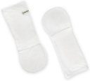 Zink-Infused Neugeborene Baby- und Kleinkindhandschuhe Keine Kratz-Mitten für Eczema - Wet Wrap Therapy (24 Monate, Weiß)