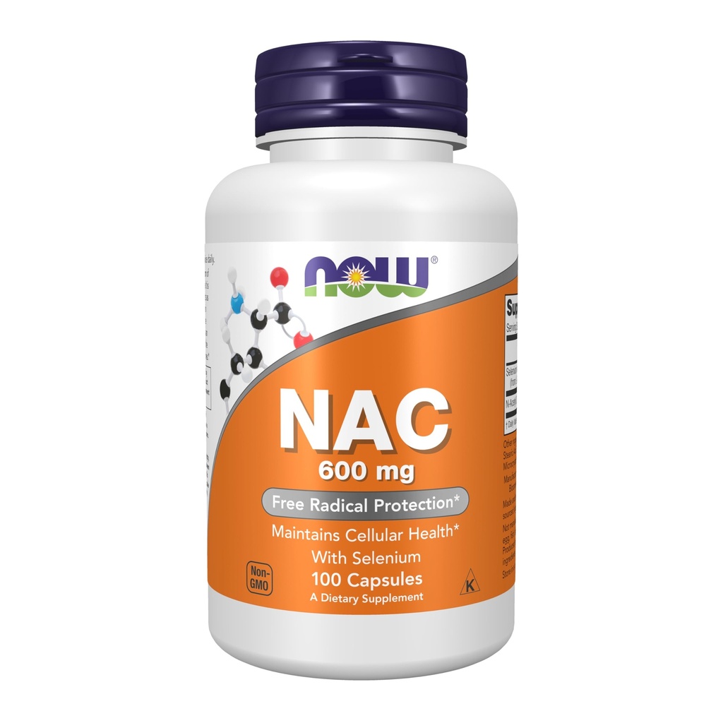 Nourriture NAC 600 mg - 100 Vcaps 2 Pack