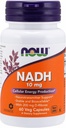 NADH con Ribose, 10 mg, 60 tappi di Veg di Now Foods (Pack of 3)