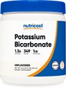 Polvere di bicarbonato di potassio di Nutricost 1 LB - senza glutine, non OGM
