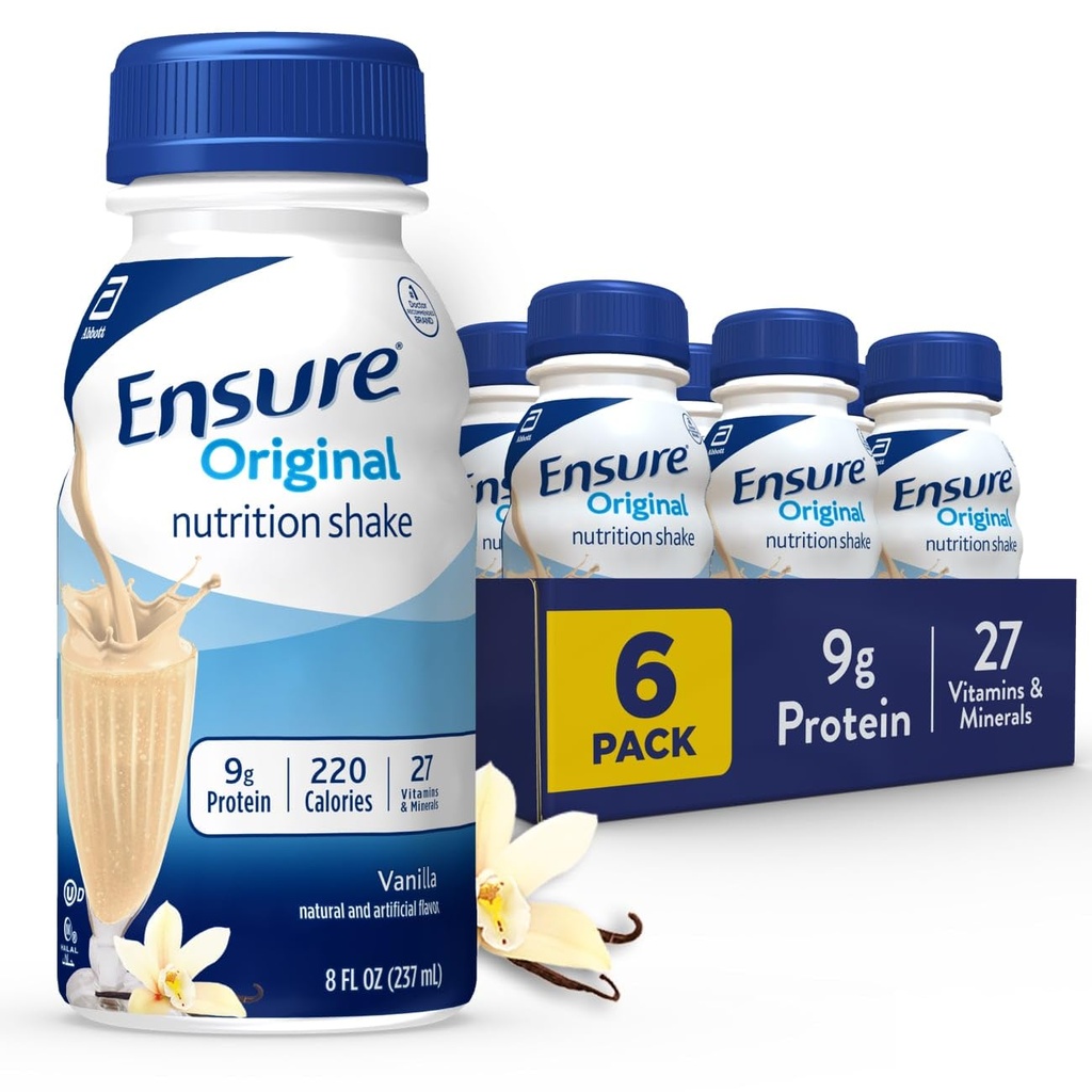 Gewährleistung Original Vanilla Nutrition Shake | Meal Ersatz Shake | 6 Pack