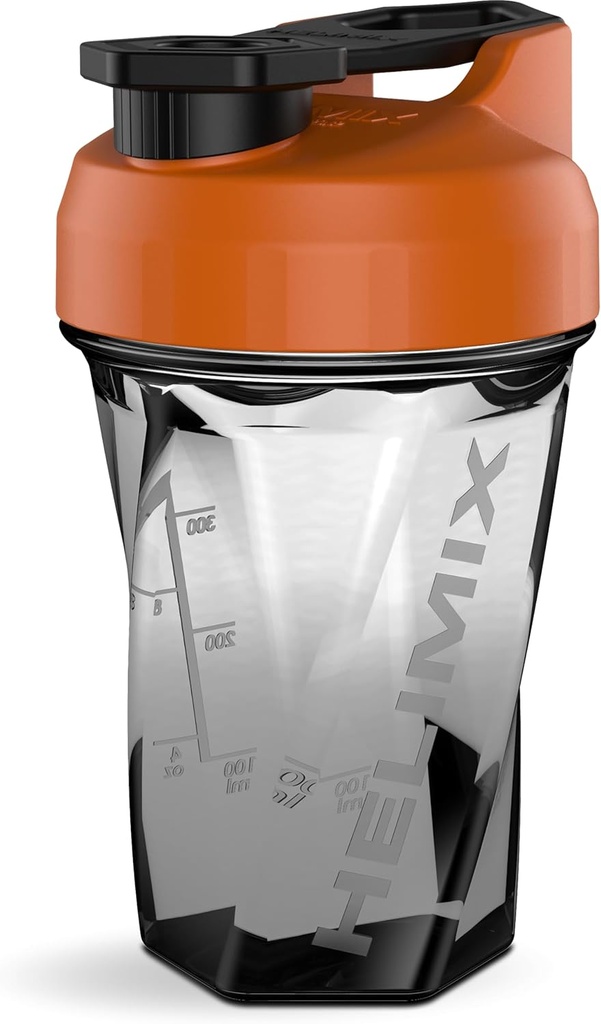 HELIMIX 1.5 Vortex frullatore Shaker bottiglia tiene fino a 20oz | Nessuna sfera di miscelazione o Whisk | USA Made | Portatile pre allenamento Whey Protein Drink Shaker Cup | Mixes Cocktail Smoothies Shakes | Top Rack Safe