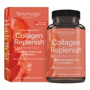 Réserve Beauté Collagen Replen - Collagen Booster & Supplément pour des soins de la peau et de la croissance des cheveux sains - soutient la production naturelle d'élastine - 120 capsules (30 portions)