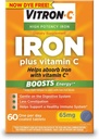 Vitron-C High Potency Eisen Ergänzung mit Vitamin C, Packung von 3 (180 Count Total)