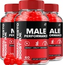 Primal Testo Boost RX ACV Gummies pour hommes – PrimalTesto Boost RX Homme ACV Gummies Supplément tout naturel, Primal TestoBoost RX Gummies Avis (3 Pack - 180 Gummies)