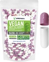 XPRS Nutra Größe 0 Leere Kapseln - 500 Graf Leere Vegan Kapseln - Vegetarische Pillen - DIY Gemüse Füllung - Veggie Pillen Kapseln für Do-It-Yourself Ergänzungen (Lavender/White)