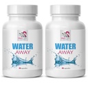 Supporto naturale - WATER AWAY - benessere, formula diuretica, supporto acqua, bilanciamento dei fluidi naturali, capsule diuretiche, bilancia dei fluidi, miscela diuretica naturale, bilancia dell'acqua, Diuretic 2 Bottiglia 120 Caps