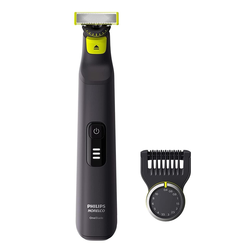 Philips Norelco OneBlade 360 Pro Hybrid Electric Shaver & Trimmer, mit 12-in-1 Comb, QP6531/70