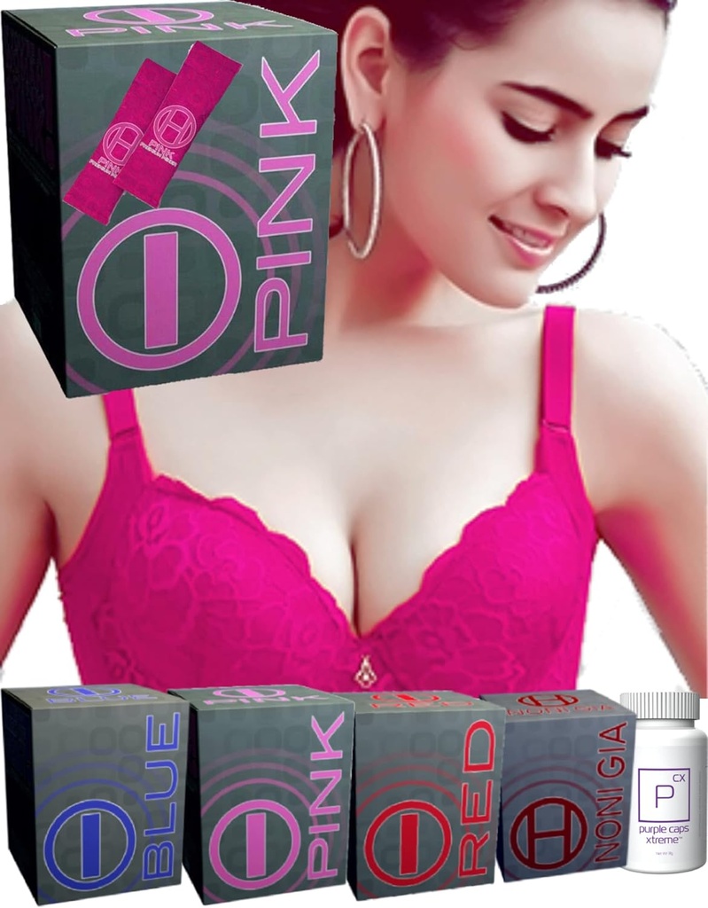 Bhip - Nature Pink i-Pnk Energy Drink Supplement - Supporta la salute della pelle e l'equilibrio ormonale - 1 bottiglia