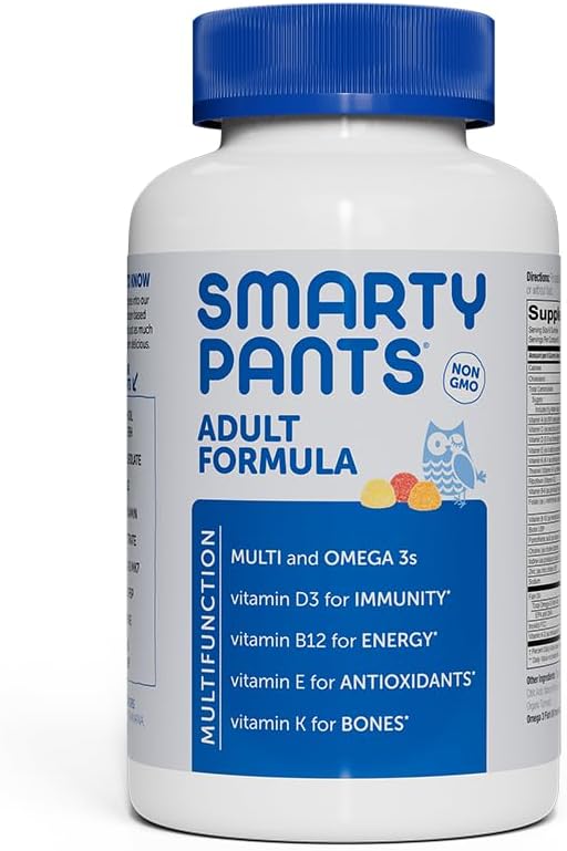 SmartyPants Multi & Omegas Gummies, 180 Conte