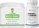 VitaMonk Muscle Guard & Biovy Propionyl-L-Carnitine avec HMB, EAA, Vitamine D et Magnésium, soutient la croissance musculaire, la force, l'endurance, la santé circulatoire, l'énergie sans jitter et la récupération d'entraînement