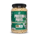 Twin Peaks Protein Puffs - (Sour Cream & Zwiebel), Keto Friendly, Low Carb Snack (300g, 21g Protein, 2g Net Carbs, High Protein, Healthy Crunchy Snack)
