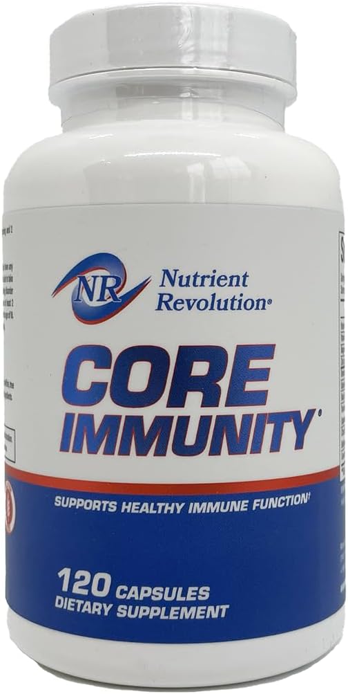 CORE Immunität - Immungesundheitsergänzung - Tägliche Immun Booster & Multivitamin - Quercetin & Bromelain - Antioxidant & Free Radical Protection - 120 ct.