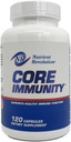 Immunité CORE - Supplément Santé Immune - Booster Imune quotidien et multivitamine - Quercetin et Bromelain - Antioxydant et protection radicale libre - 120 ct.