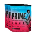 PRIME HYDRATION+ Sticks Cherry Freeze | Polvere di idratazione singoli Stick | Polvere di elettrolita sul Go | 250mg BCAA, B Vitamine, Antiossidanti | Basso zucchero | Caffeina-Free | Vegan | 48 Sticks