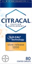 Citracal Calcium + D Slw Größe 80ct Citral Calcium + D 80 Graf (Pack mit 4)