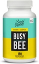 - Oui. Abeille occupée - Complexe Vitamine B hautement biodisponible avec Choline - Énergie - Stress - Brain Fog - Clarté mentale - Dommages oxydatifs - Sans gluten de soja laitier - 180 capsules de végétalien