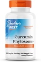 Ärzte Beste Curcumin Phytosome, Bioverfügbare Curcumin, Non-GMO, Gluten Free, Soy Free, Vegan, 1000mg, 180 Veggie Caps