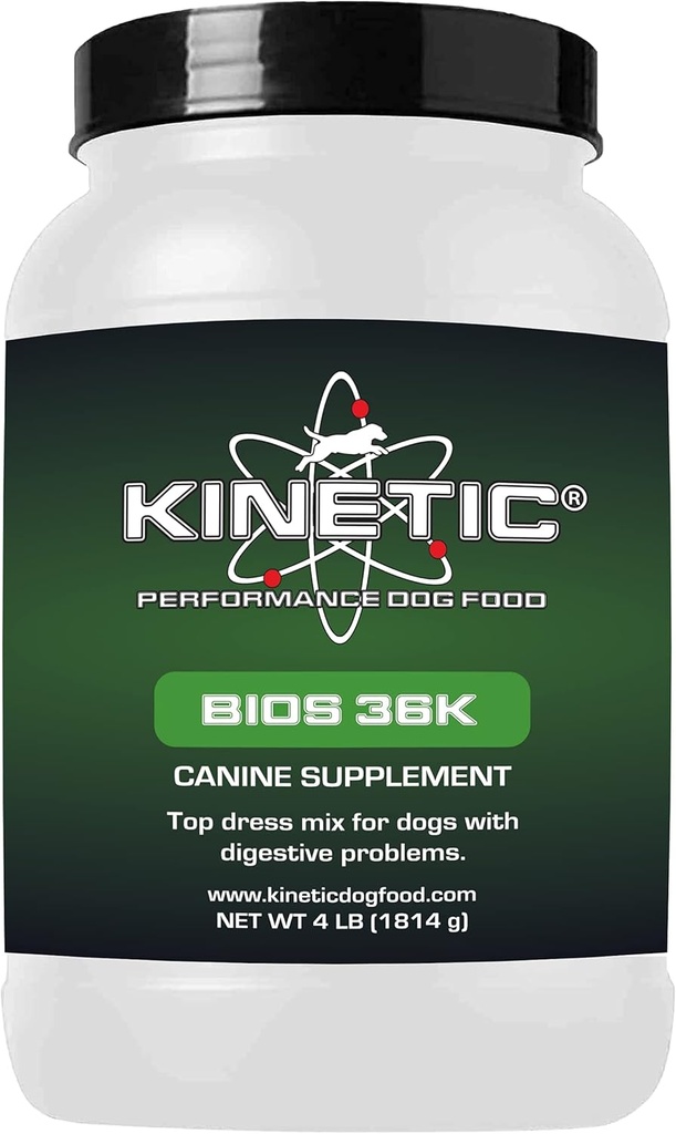 Kinetic Performance Dog Food Probiotics für Hunde (Bios 36K)