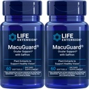 Life Extension MacuGuard Ocular Support mit Saffron, 60 Softgels (Pack von 2)