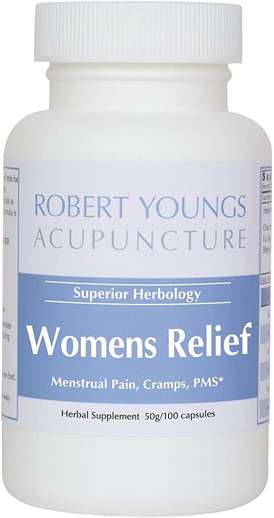 Frauen-Relief — Beste pflanzliche PMS, Menstruationsbeschwerde & Period Cramping Reliever (100 Kapseln) | Fast Acting hilft Stress, Harmonize & Nourish Blood, Glatte Liver Qi & Break up Stagnation