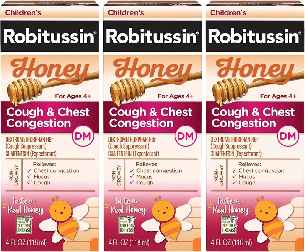 Robitussin Kinderhonig Husten & Chest Congestion DM