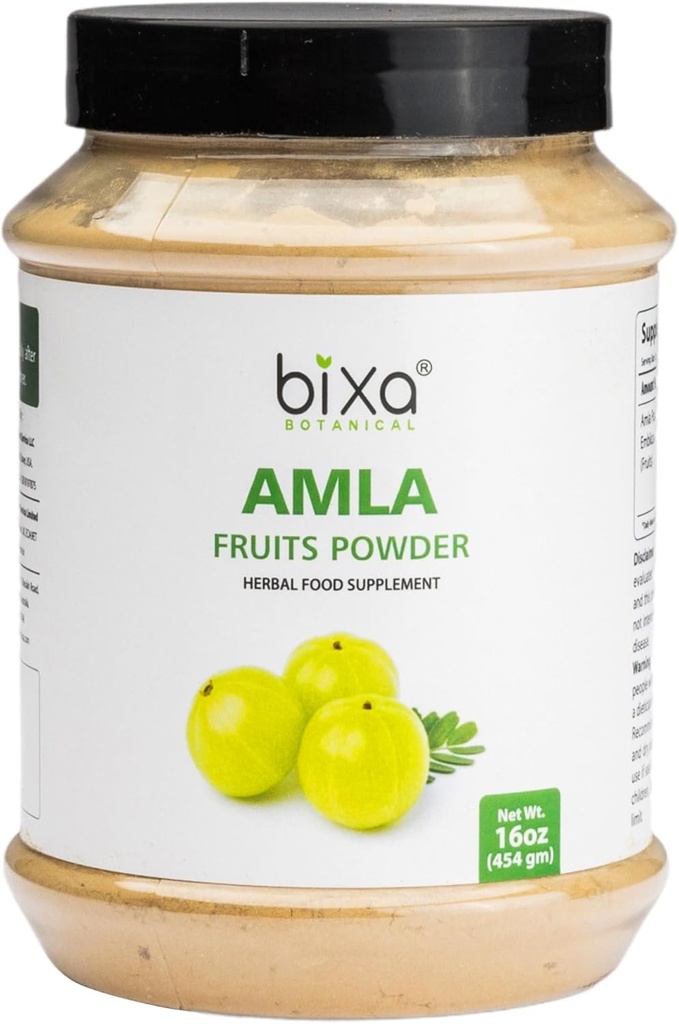 Bixa BOTANICAL Amla poudre (Emblica officinalis),1 livre (16 Oz)