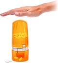 Dispenser Pillola - Portapacchi per Adulti & Senior - Lock Feature - Arthritis Friendly - One Push, One Pill - Effortless & Hygienic - 75 Round Tablets