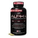 Alpha JYM X Optimisation avancée de l'hormone, Vitalité, Optimisation, DHEA, Ashwagandha, Boron, Shilajit, Fenugreek, Eurycoma, Damiana, Quercetin, DIM, JYM Supplemental Science, 240 capsules