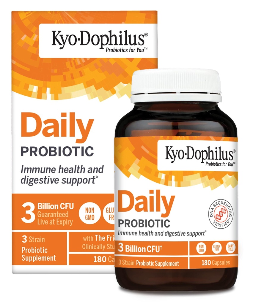Kyolic Kyo-Dophilus Daily Probiotic, Salute Immune