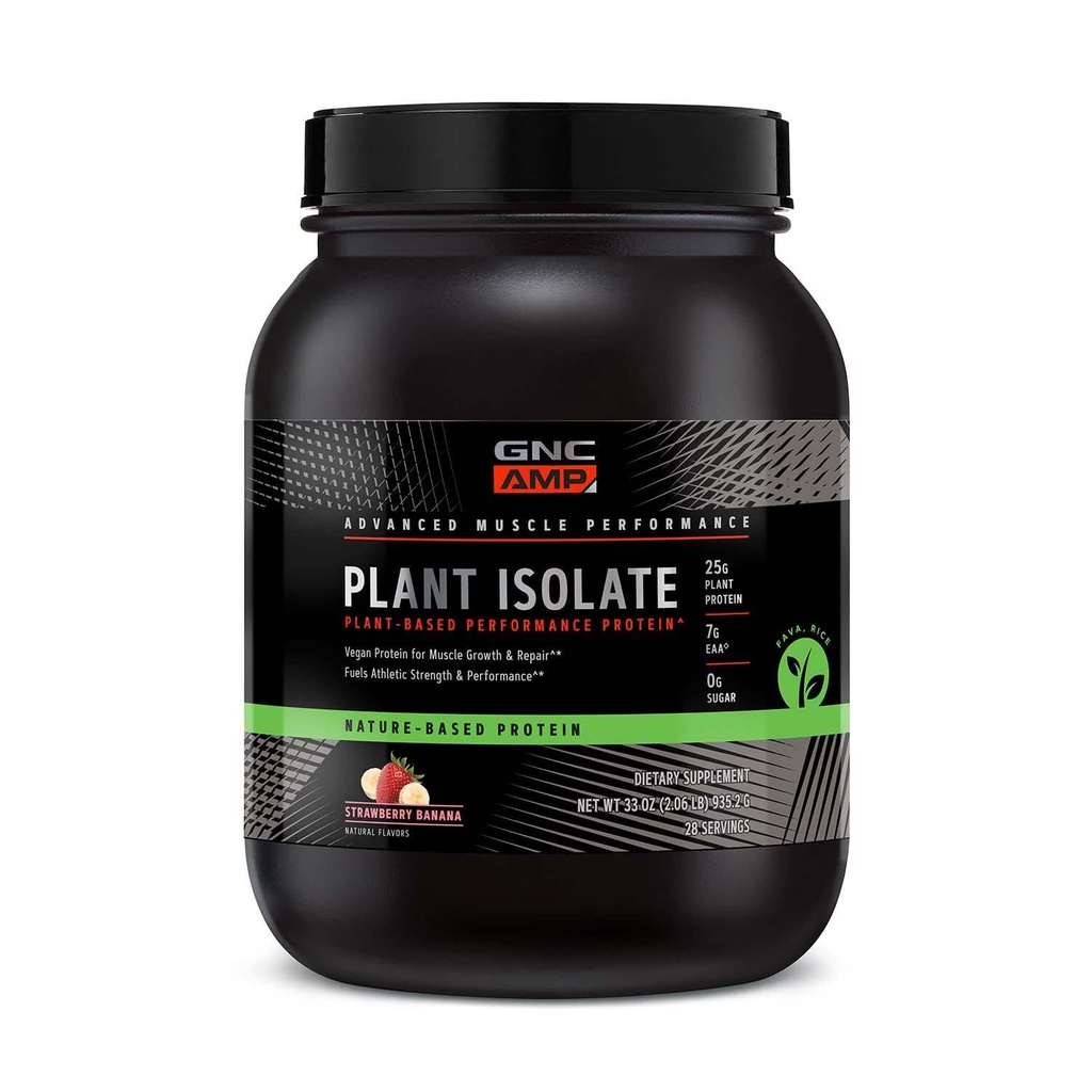 GNC AMP Plant Isolate Protein - Fragola Banana (28 Serve)
