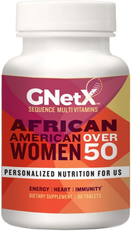 Multivitamines de séquence pour les femmes afro-américaines de plus de 50 ans soutient la santé et le bien-être optimaux - Formule puissante aide l'immunité et la santé cardiaque et la pression artérielle