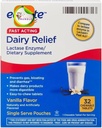 Supplément alimentaire enzymatique de la lactase à effet rapide d'équateur Comprimés à croquer Vanilla Arôme 32 Compte (paquet de 1) + Sticker CreativeAndBundle