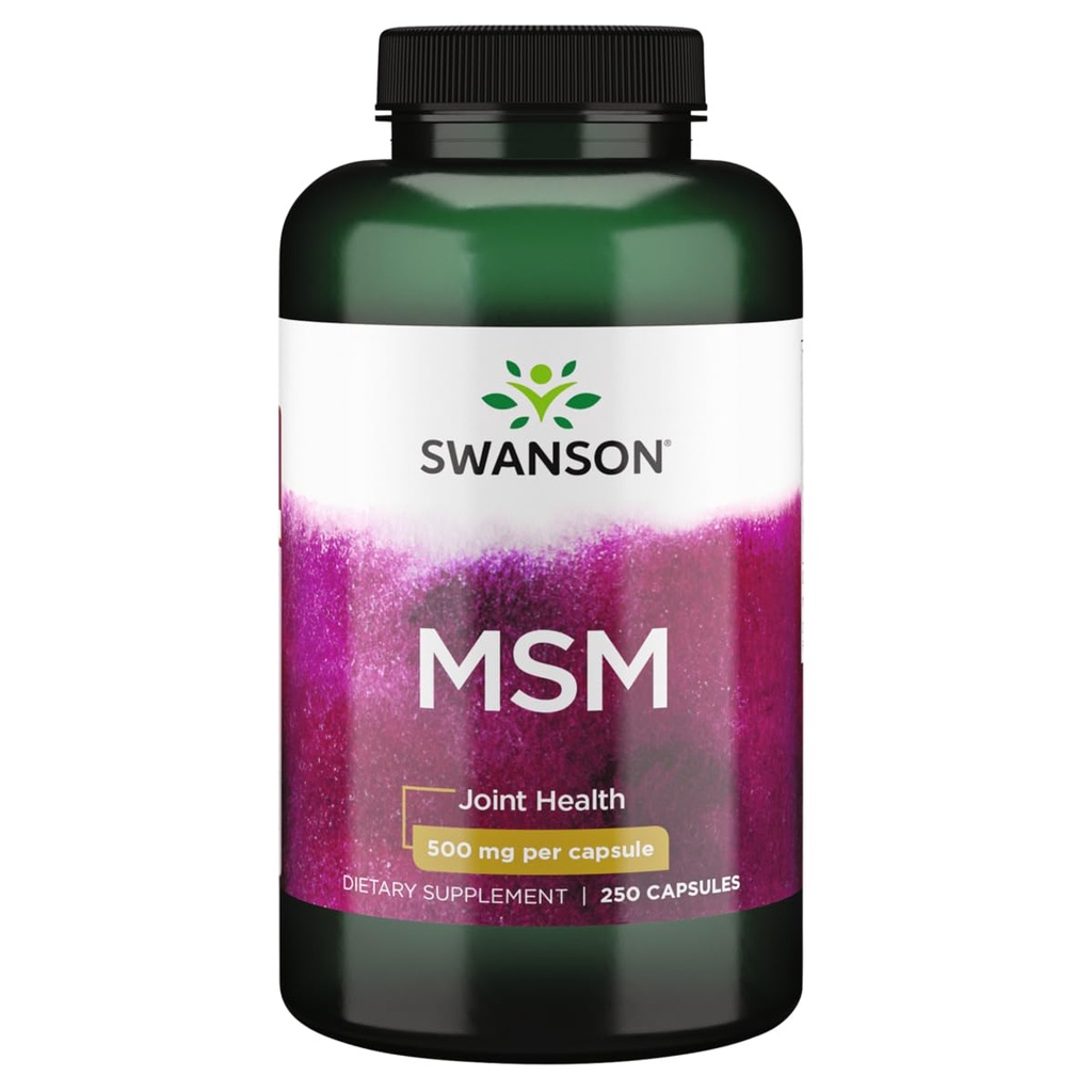 Swanson Msm 500 Milligrammi 250 capsule