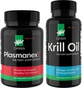 Daiwa Plasmanex 1 – Supplément de circulation sanguine + Huile de krill Daiwa – Capsules d'huile de krill Oméga 3