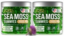 JOYLI Nutrition 2 Pack - Sea Moss Gummies for Adults & Kids – Vegan Irish Sea Moss Supplement with Bladderwrack & Burdock Root – Sugar-Free Immune Support Supplements - 60 Gummy Bears per Pack