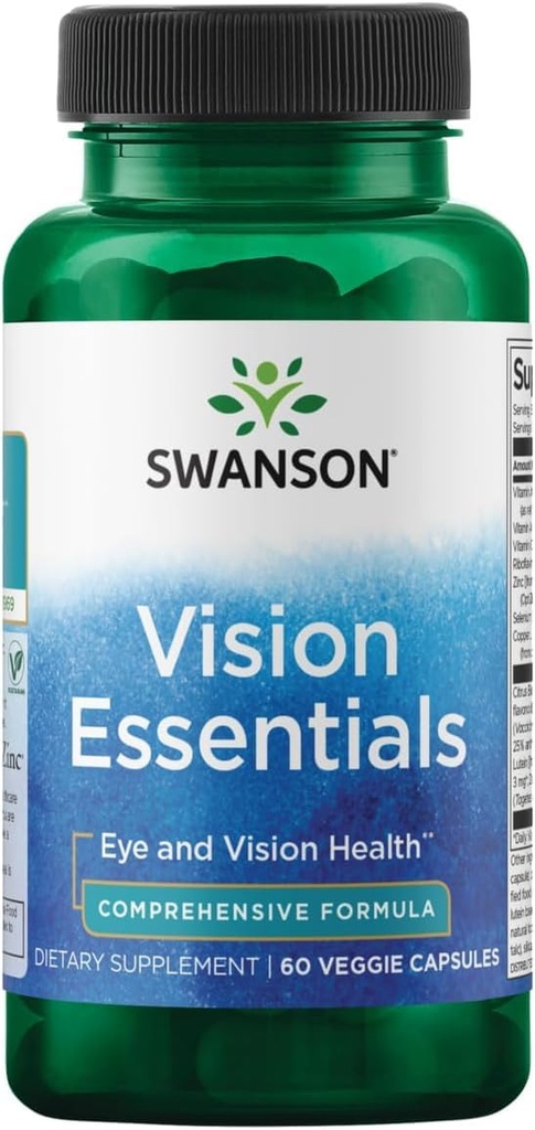 Swanson Vision Essentials 60 Veg Kapseln