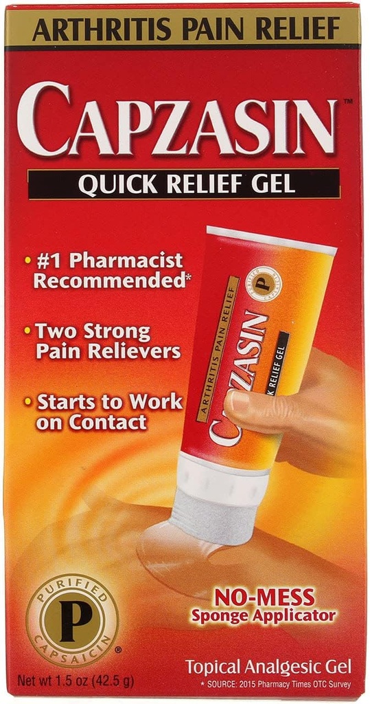 Gel de soulagement rapide de la douleur, 1,5 oz (paquet de 3)