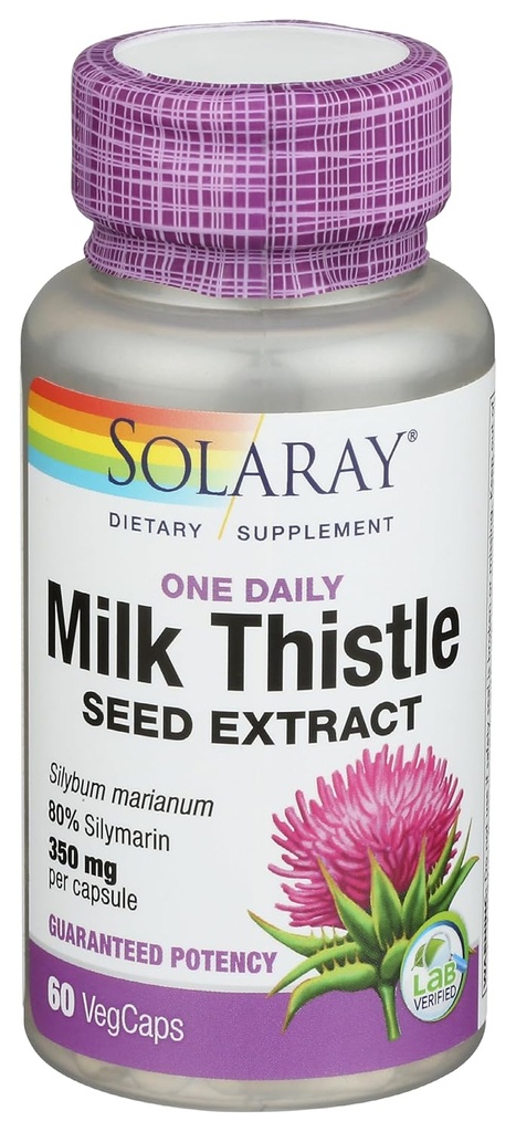 Solaray Milchdistel, 60 Ct