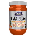 NOW Foods Sports Nutrition, BCAA Blast Powder, 5 g BCAA, 100 mg Caffeine, Tropical Punch, 600-Grams